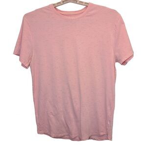 Rustic Souls Mens Pink Grey Short Sleeve Soft Stretch Tshirt XL